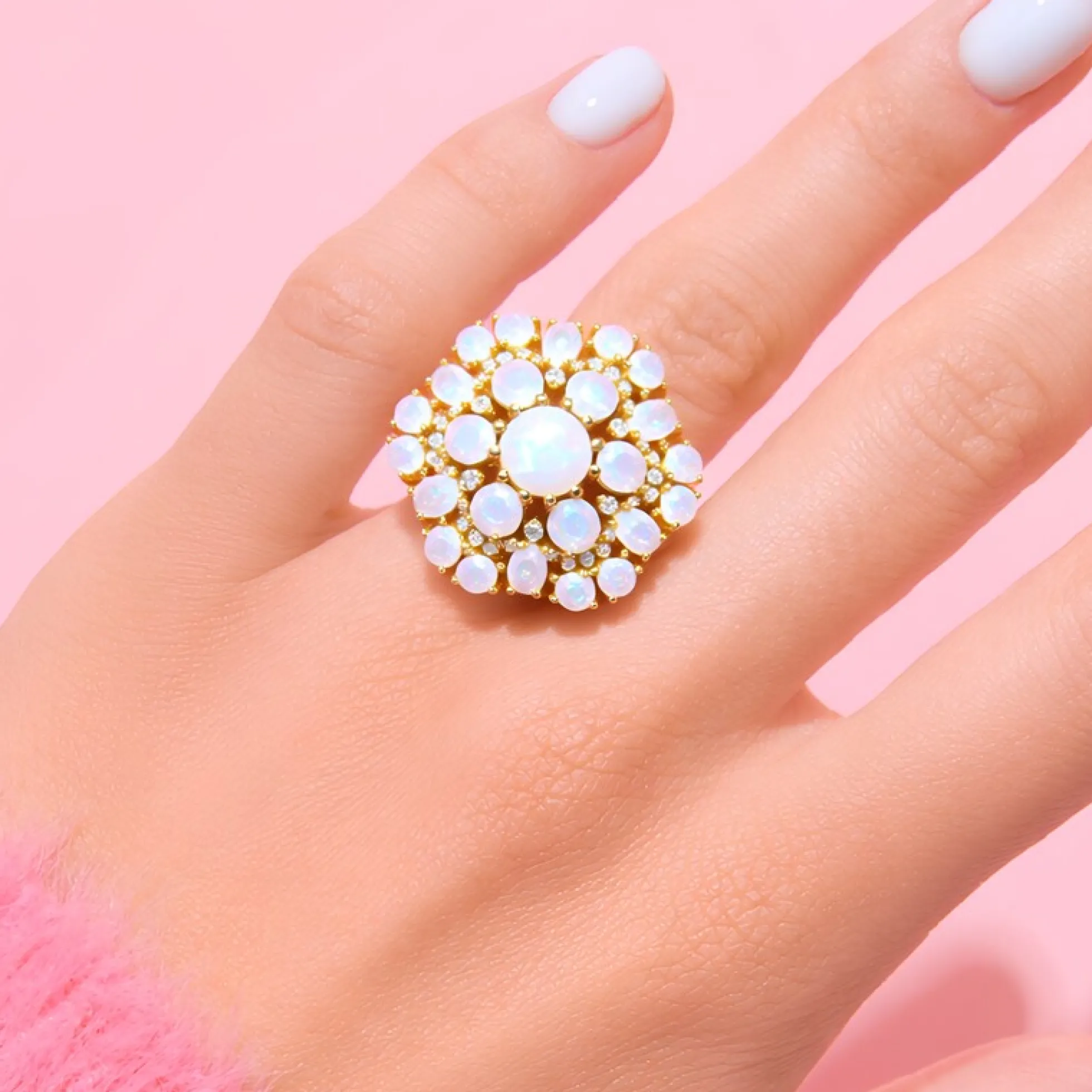 Welo-Opal-Silberring
