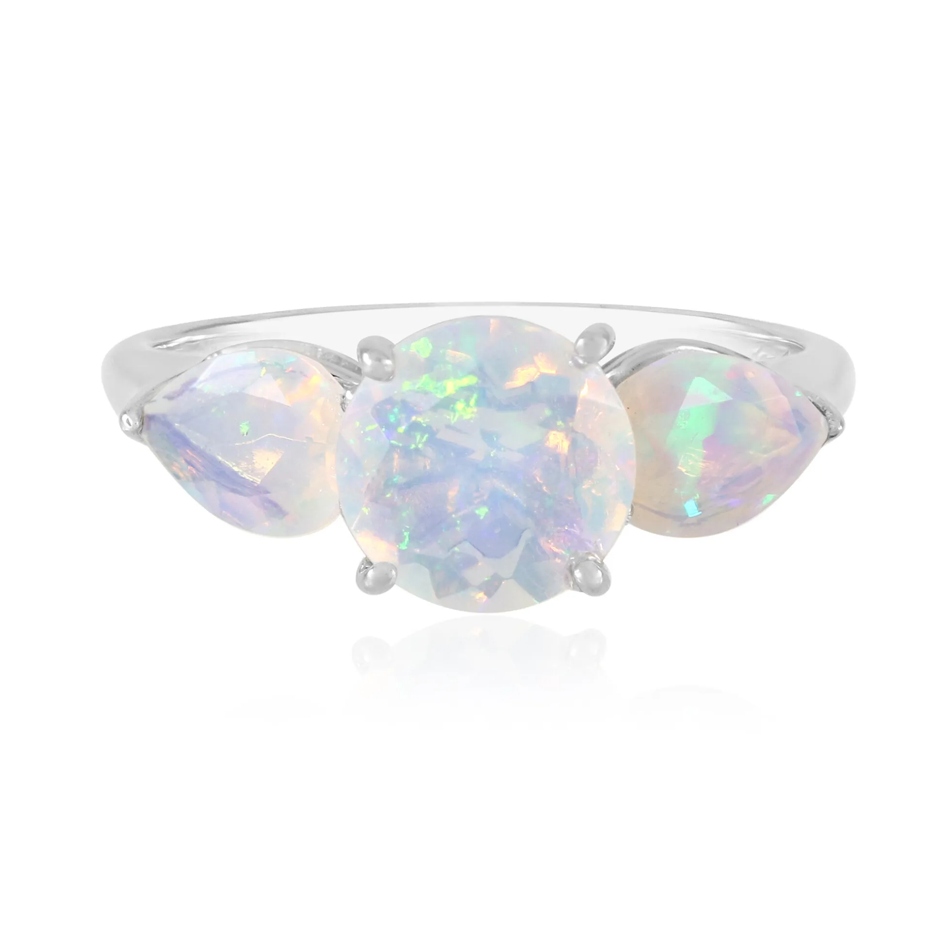 Welo-Opal-Silberring