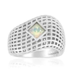 Welo-Opal-Silberring