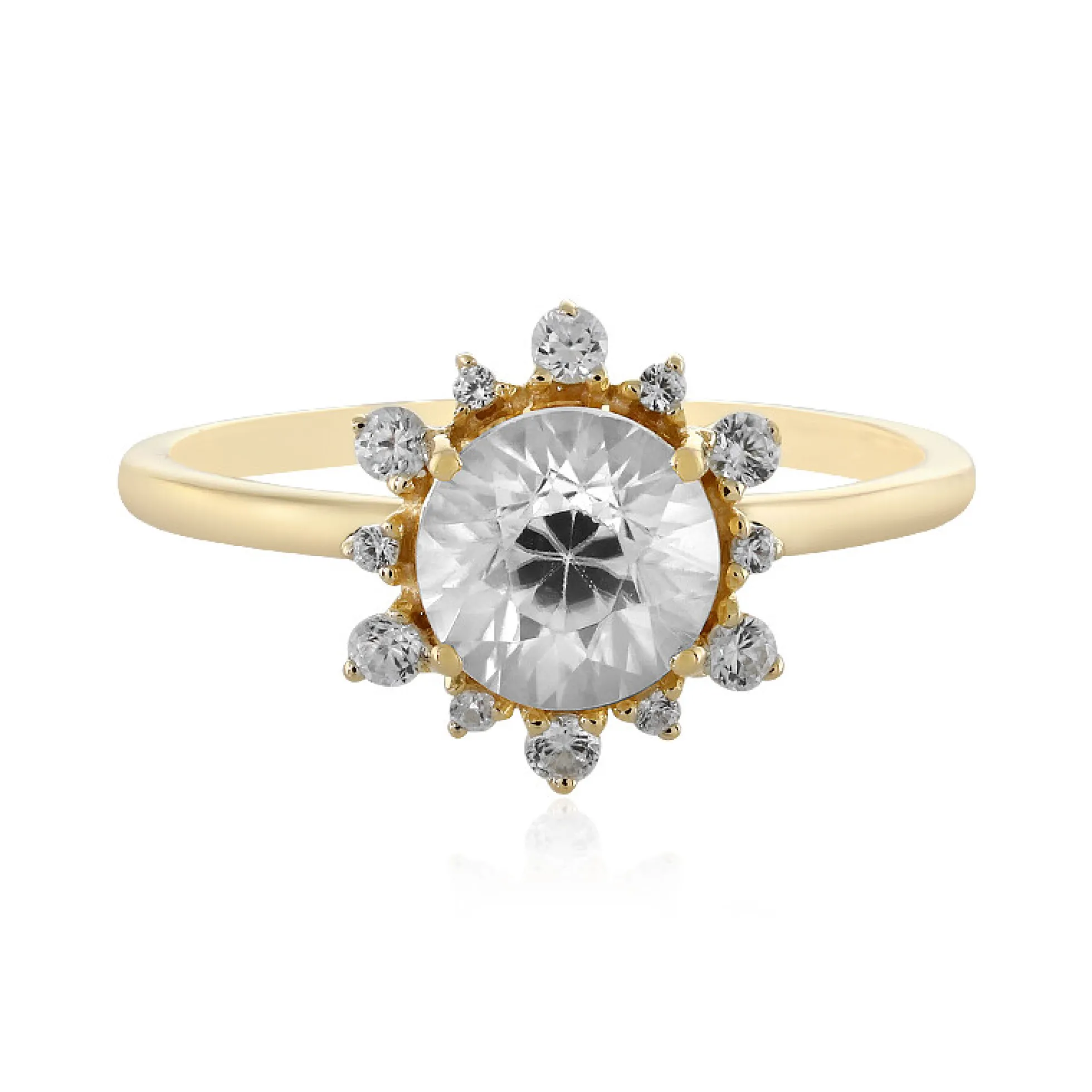 Zirkon-Goldring