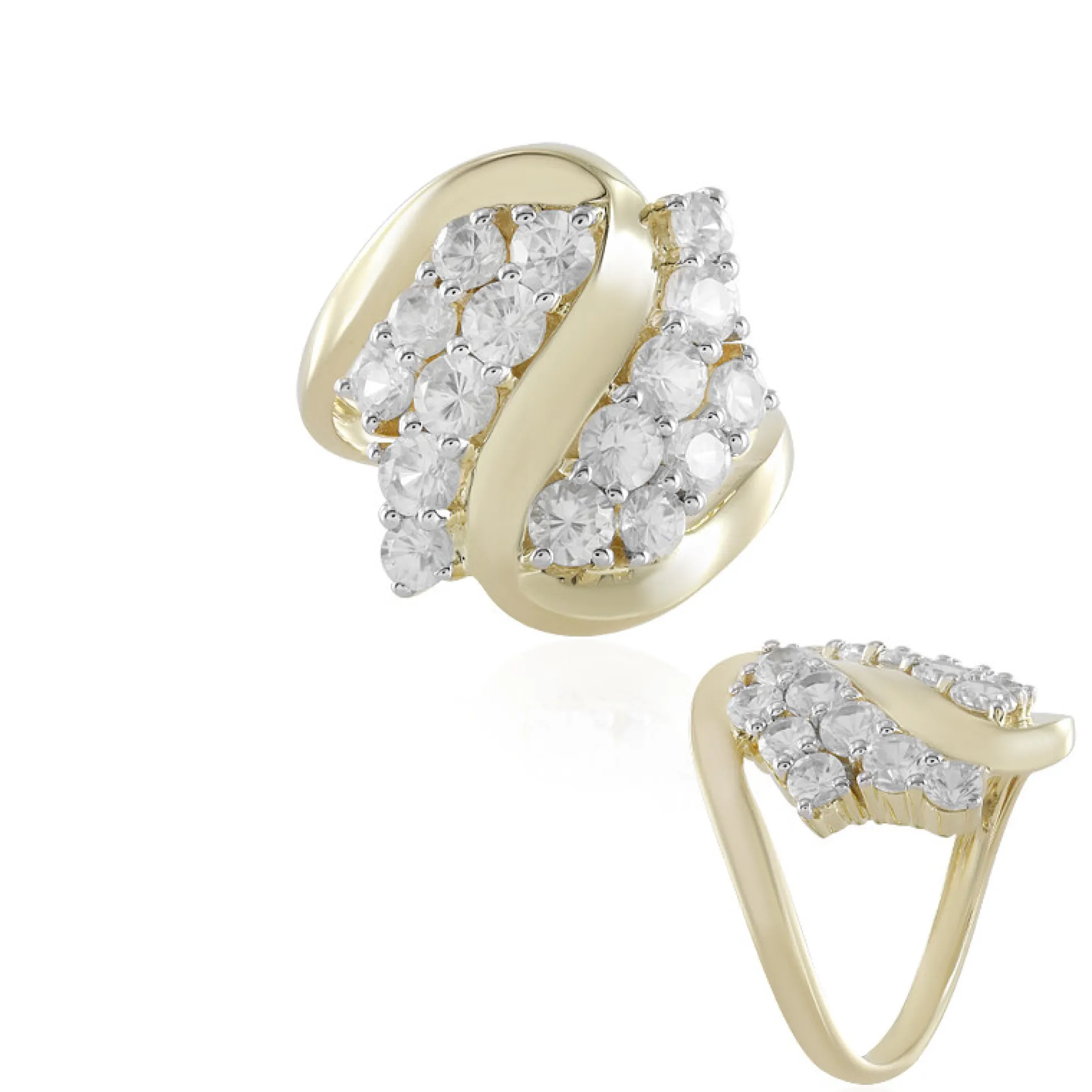 Zirkon-Goldring