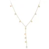 Zirkon-Silbercollier
