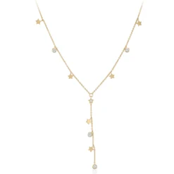 Zirkon-Silbercollier
