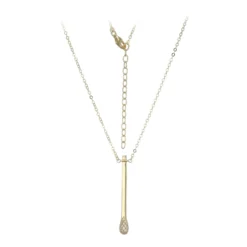 Zirkon-Silbercollier