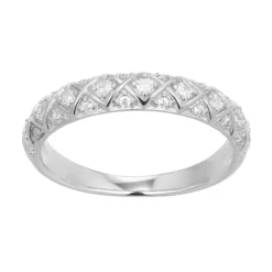 Zirkon-Silberring