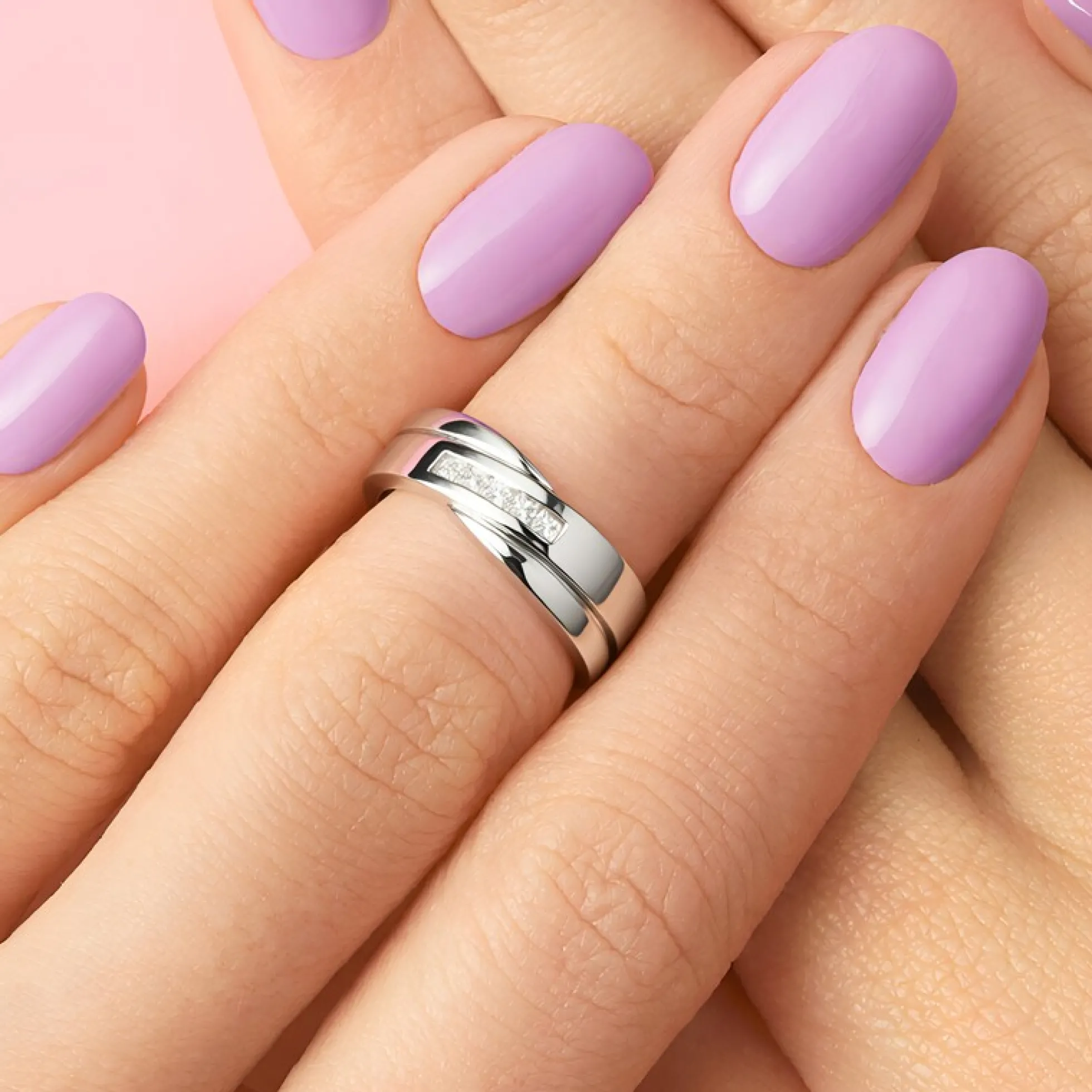 Zirkon-Silberring