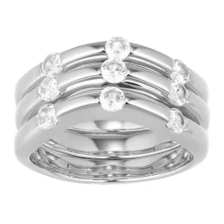 Zirkon-Silberringe